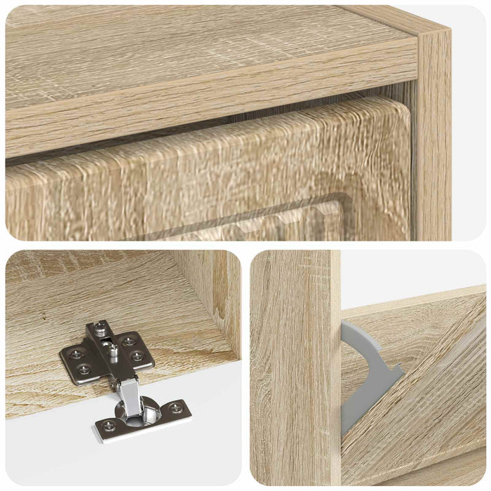 Dulap pentru pantofi EDE 78 x 24 x 103 cm Lemn prelucrat - WALTI WALTI