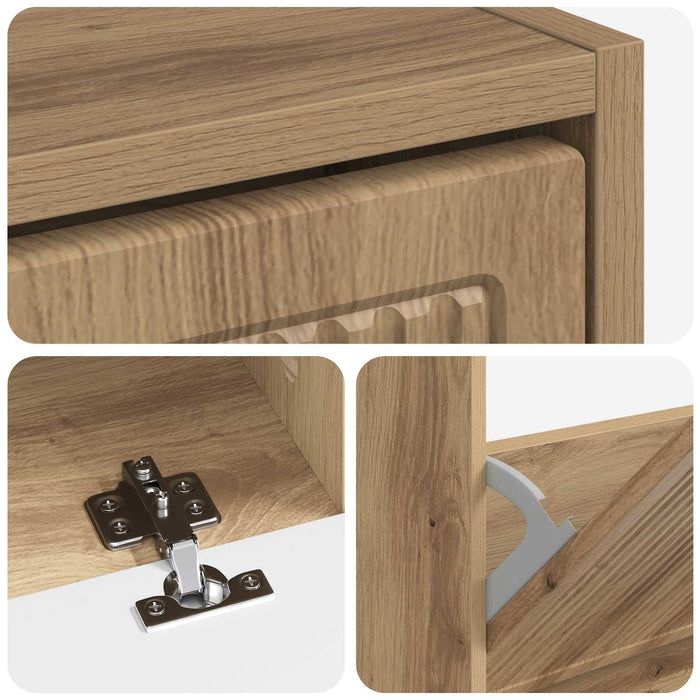 Dulap pentru pantofi EDE 78 x 24 x 103 cm Lemn prelucrat - WALTI WALTI