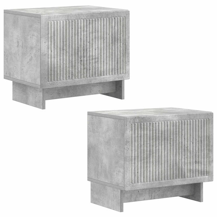 Cabinet TV Gri Beton Lemn prelucrat WALTI