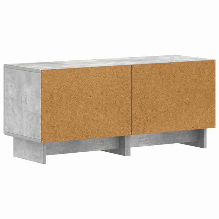 Cabinet TV Gri Beton Lemn prelucrat WALTI