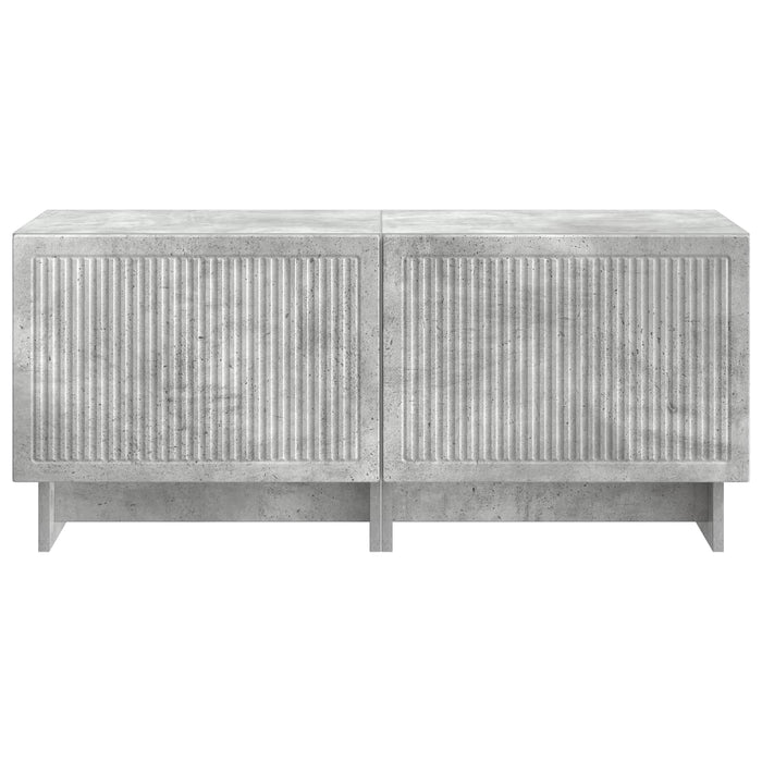 Cabinet TV Gri Beton Lemn prelucrat WALTI