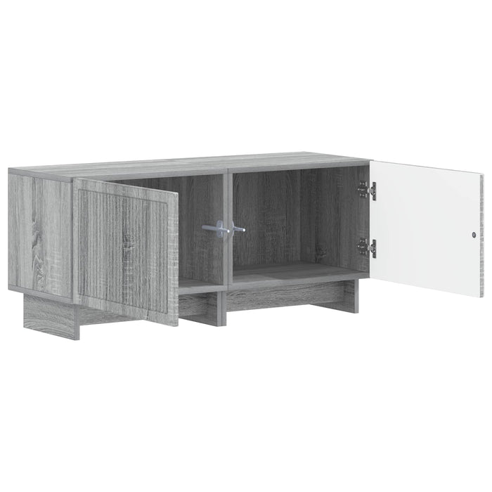 Cabinet TV Sonoma gri Lemn prelucrat WALTI