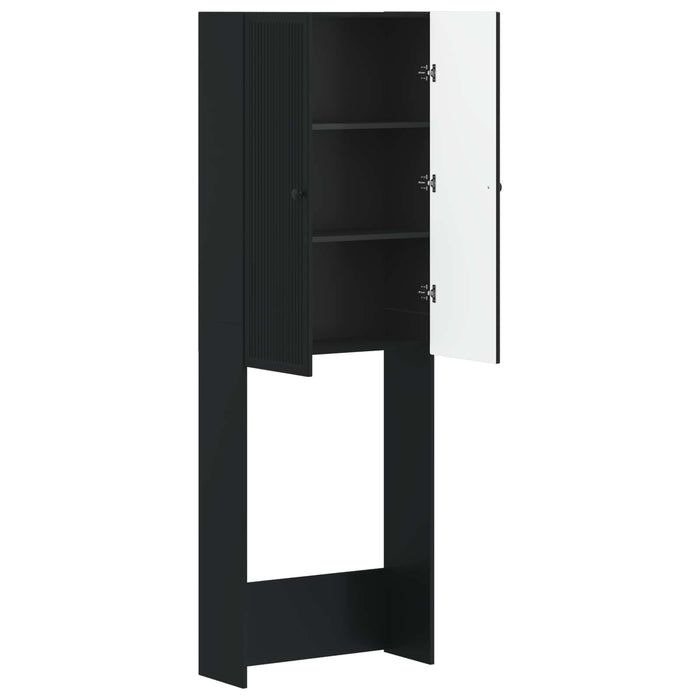 Dulap pentru toaletă EDE Negru 66 x 25,5 x 190 cm WALTI