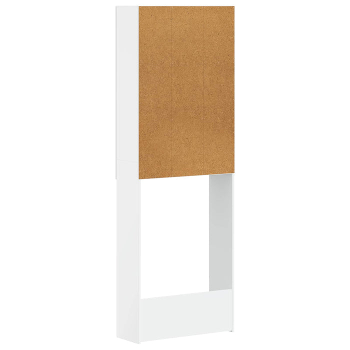 Dulap pentru toaletă EDE Alb foarte lucios 66 x 25,5 x 190 cm WALTI