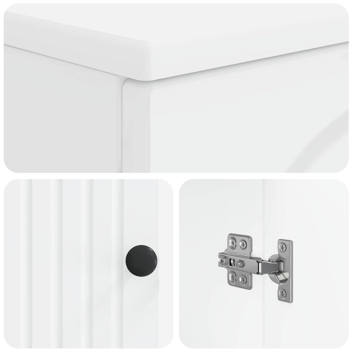 Dulap pentru Chiuveta de Baie ALKMAAR Alb 59,5 x 31,5 x 59 cm - WALTI WALTI