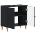 Dulap pentru Chiuveta de Baie ALKMAAR Negru 59,5 x 31,5 x 59 cm - WALTI WALTI
