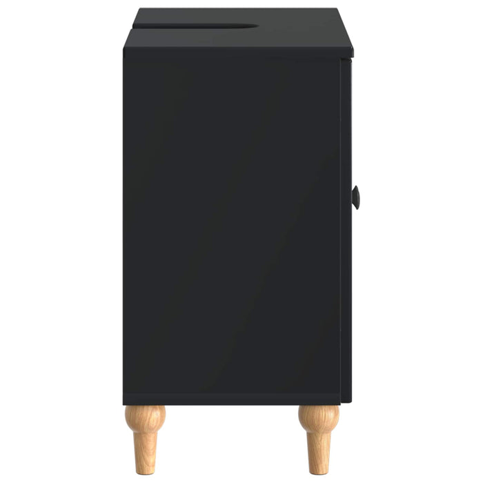 Dulap pentru Chiuveta de Baie ALKMAAR Negru 59,5 x 31,5 x 59 cm - WALTI WALTI
