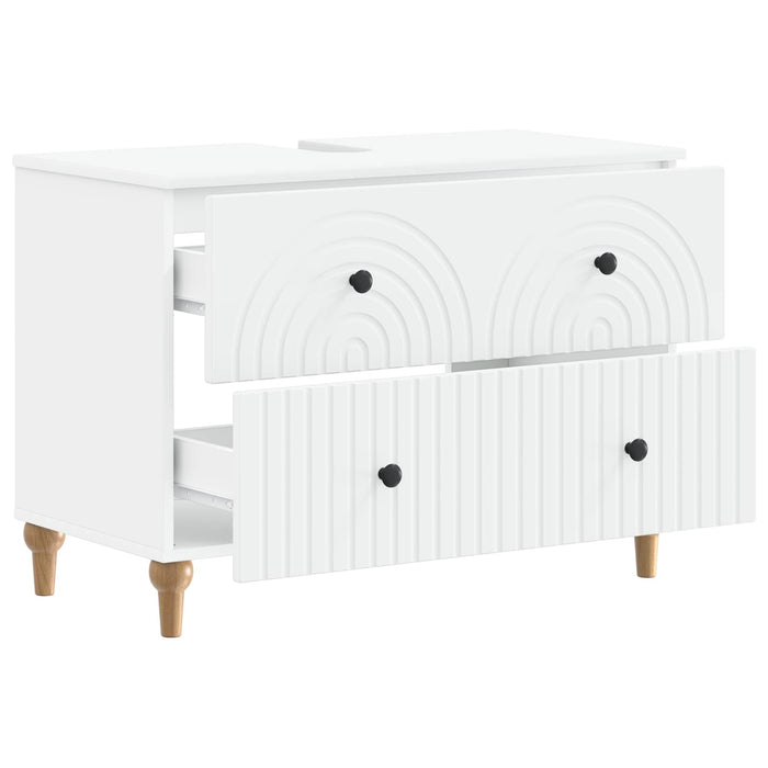 Dulap pentru Chiuveta de Baie ALKMAAR Alb 82 x 41 x 59 cm WALTI