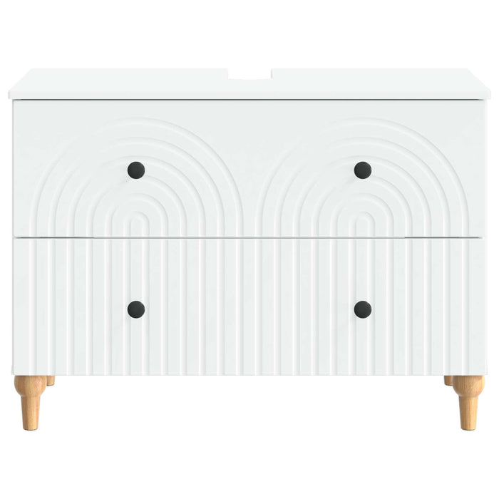Dulap pentru Chiuveta de Baie ALKMAAR Alb 82 x 41 x 59 cm WALTI