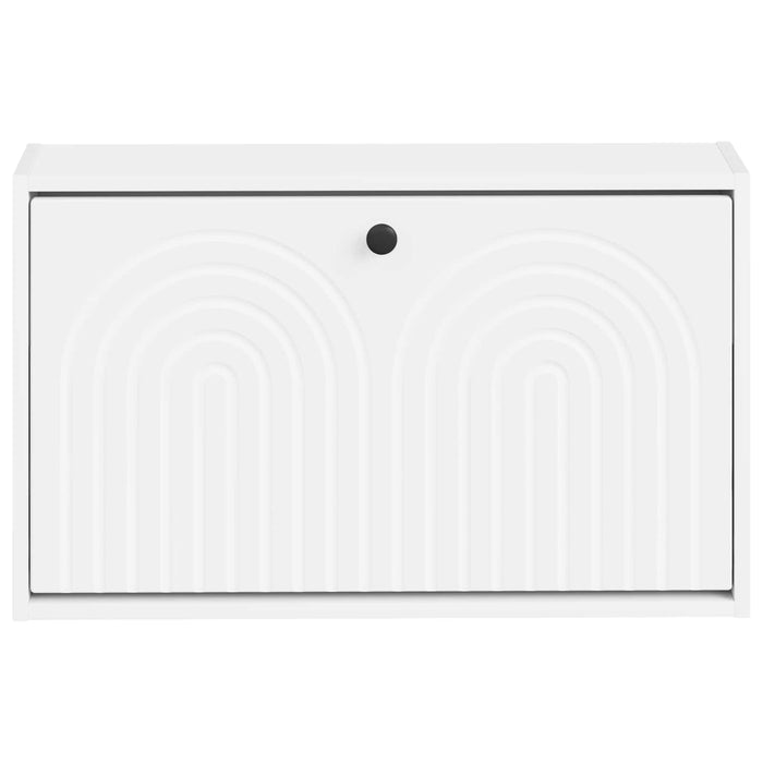 Dulap pentru pantofi montat pe perete ALKMAAR 71 x 17 x 43 cm - WALTI WALTI