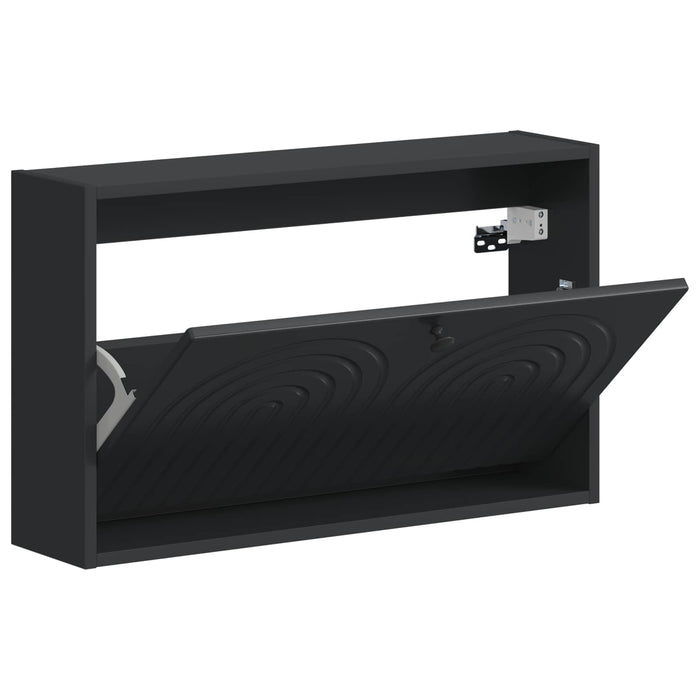 Dulap pentru pantofi montat pe perete ALKMAAR 71 x 17 x 43 cm - WALTI WALTI