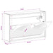 Dulap pentru pantofi montat pe perete ALKMAAR 71 x 17 x 43 cm - WALTI WALTI