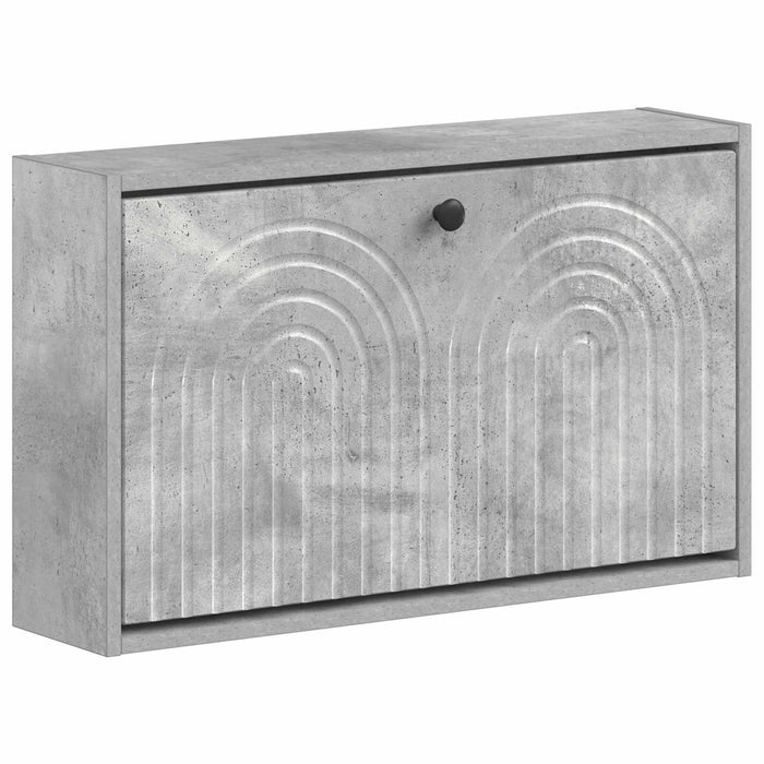Dulap pentru pantofi montat pe perete ALKMAAR 71 x 17 x 43 cm - WALTI WALTI