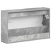 Dulap pentru pantofi montat pe perete ALKMAAR 71 x 17 x 43 cm - WALTI WALTI
