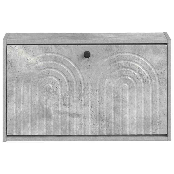 Dulap pentru pantofi montat pe perete ALKMAAR 71 x 17 x 43 cm - WALTI WALTI