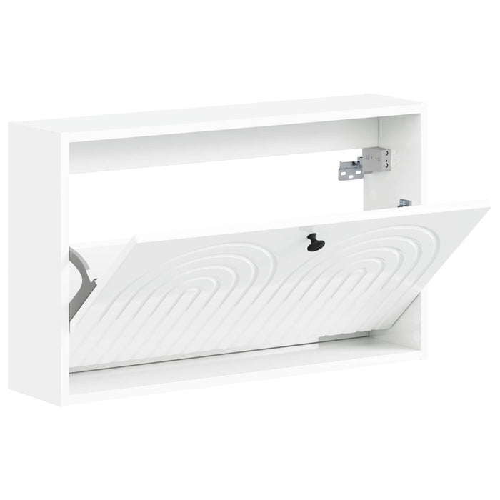 Dulap pentru pantofi montat pe perete ALKMAAR 71 x 17 x 43 cm - WALTI WALTI