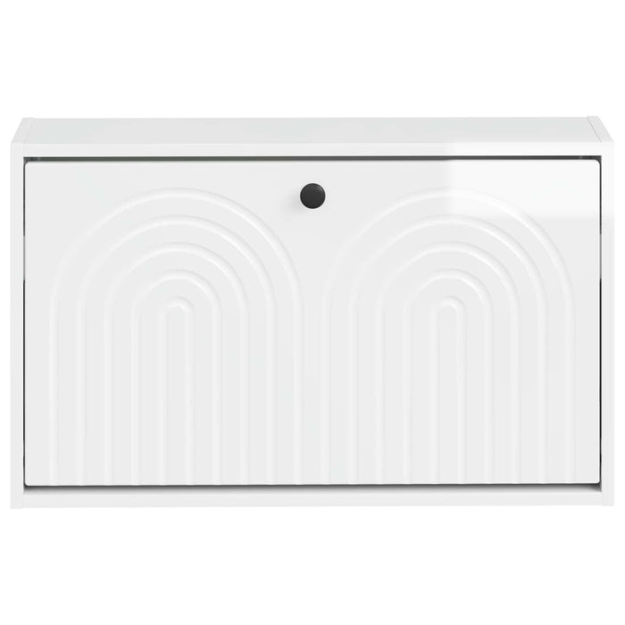 Dulap pentru pantofi montat pe perete ALKMAAR 71 x 17 x 43 cm - WALTI WALTI