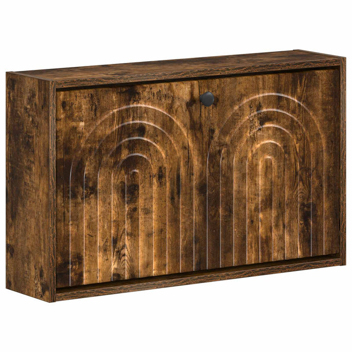 Dulap pentru pantofi montat pe perete ALKMAAR 71 x 17 x 43 cm - WALTI WALTI