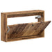 Dulap pentru pantofi montat pe perete ALKMAAR 71 x 17 x 43 cm - WALTI WALTI