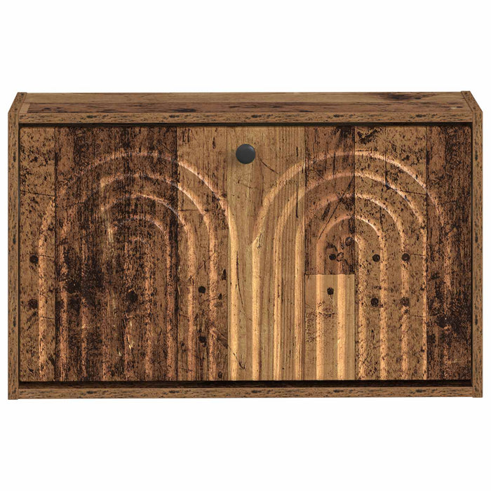 Dulap pentru pantofi montat pe perete ALKMAAR 71 x 17 x 43 cm - WALTI WALTI