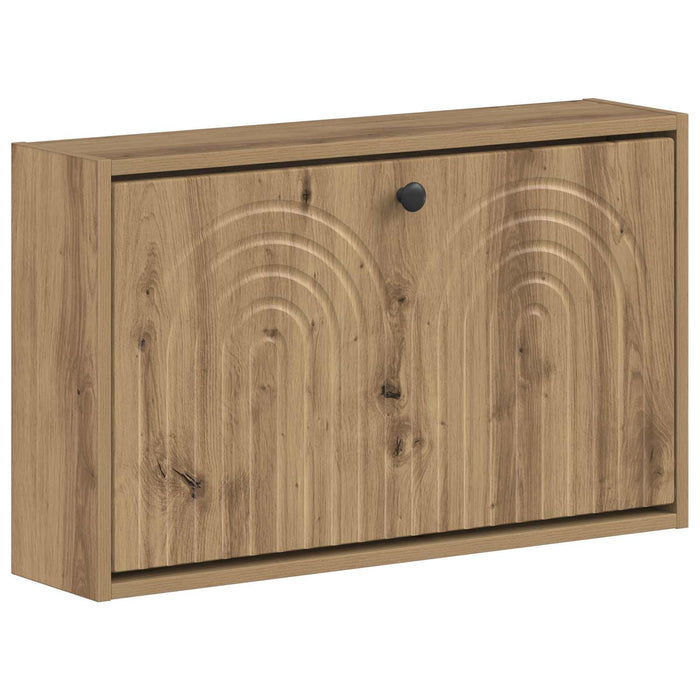 Dulap pentru pantofi montat pe perete ALKMAAR 71 x 17 x 43 cm - WALTI WALTI