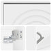 Dulap pentru pantofi montat pe perete ALKMAAR 71 x 17 x 86 cm - WALTI WALTI