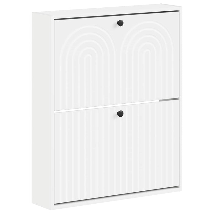 Dulap pentru pantofi montat pe perete ALKMAAR 71 x 17 x 86 cm - WALTI WALTI