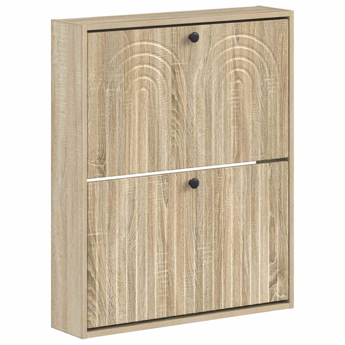 Dulap pentru pantofi montat pe perete ALKMAAR 71 x 17 x 86 cm - WALTI WALTI