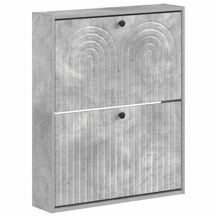 Dulap pentru pantofi montat pe perete ALKMAAR 71 x 17 x 86 cm - WALTI WALTI