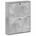 Dulap pentru pantofi montat pe perete ALKMAAR 71 x 17 x 86 cm - WALTI WALTI