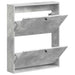 Dulap pentru pantofi montat pe perete ALKMAAR 71 x 17 x 86 cm - WALTI WALTI