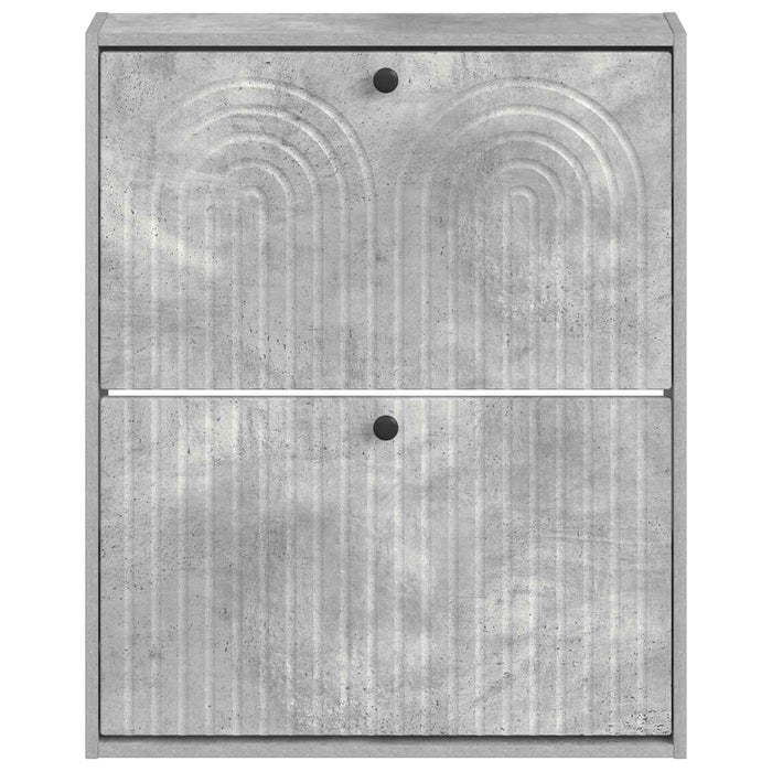 Dulap pentru pantofi montat pe perete ALKMAAR 71 x 17 x 86 cm - WALTI WALTI