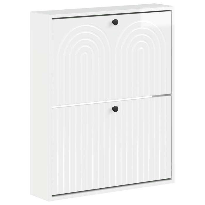 Dulap pentru pantofi montat pe perete ALKMAAR 71 x 17 x 86 cm - WALTI WALTI