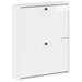 Dulap pentru pantofi montat pe perete ALKMAAR 71 x 17 x 86 cm - WALTI WALTI