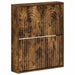 Dulap pentru pantofi montat pe perete ALKMAAR 71 x 17 x 86 cm - WALTI WALTI