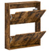 Dulap pentru pantofi montat pe perete ALKMAAR 71 x 17 x 86 cm - WALTI WALTI