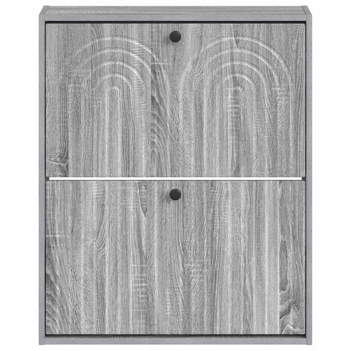 Dulap pentru pantofi montat pe perete ALKMAAR 71 x 17 x 86 cm - WALTI WALTI