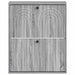 Dulap pentru pantofi montat pe perete ALKMAAR 71 x 17 x 86 cm - WALTI WALTI