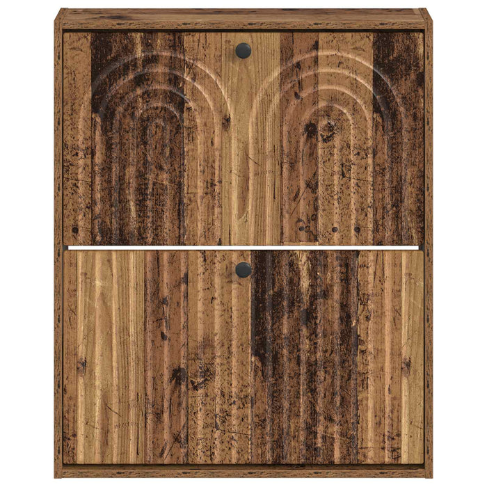 Dulap pentru pantofi montat pe perete ALKMAAR 71 x 17 x 86 cm - WALTI WALTI