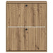 Dulap pentru pantofi montat pe perete ALKMAAR 71 x 17 x 86 cm - WALTI WALTI