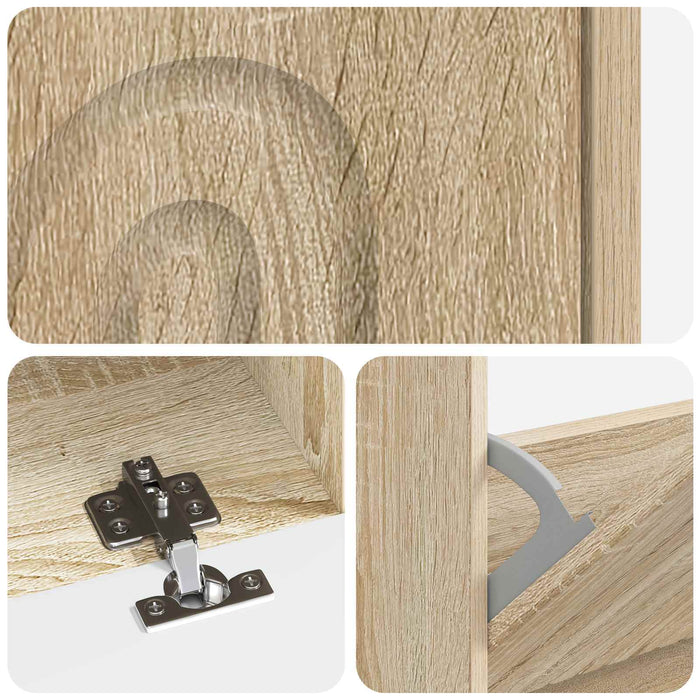 Dulap pentru pantofi ALKMAAR 78 x 24 x 103 cm Lemn prelucrat WALTI