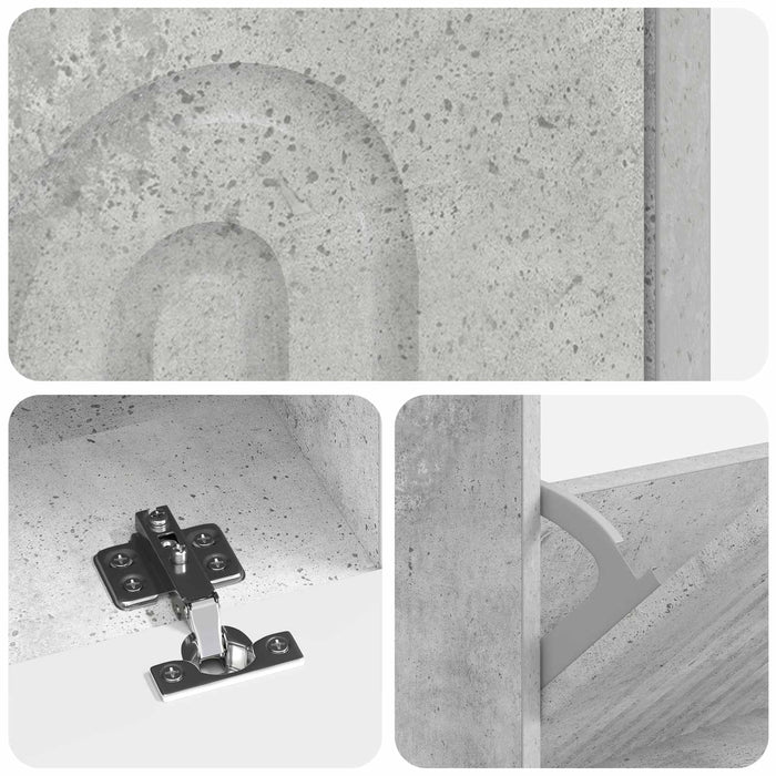 Dulap pentru pantofi ALKMAAR 78 x 24 x 103 cm Lemn prelucrat WALTI