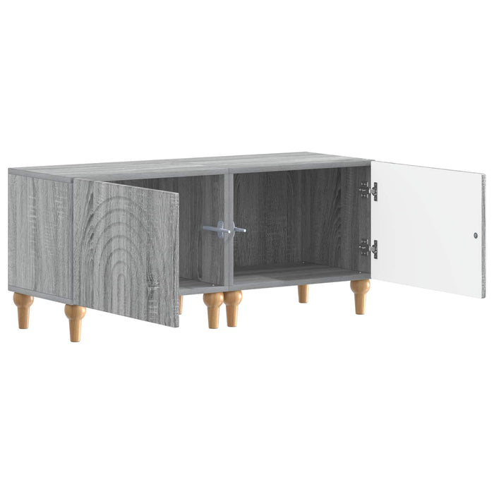 Cabinet TV Sonoma gri Lemn prelucrat WALTI