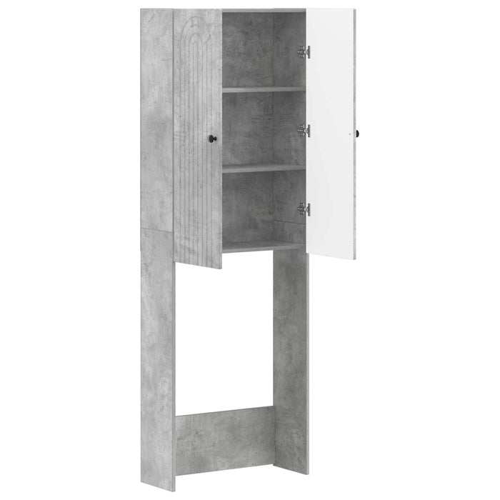 Dulap pentru toaletă ALKMAAR Gri Beton 66 x 25,5 x 190 cm WALTI