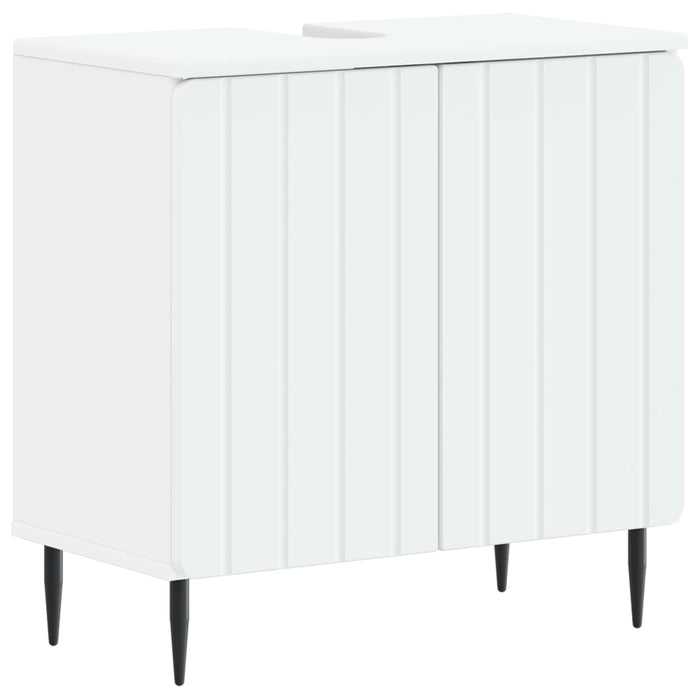 Dulap pentru Chiuveta de Baie ZWOLLE Alb 59,5 x 31,5 x 59 cm - WALTI WALTI