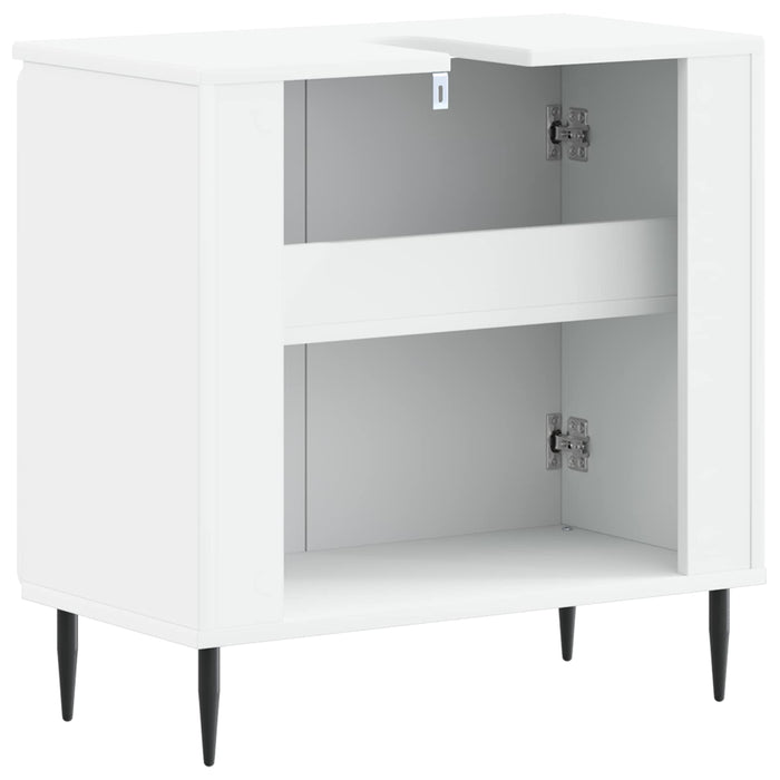 Dulap pentru Chiuveta de Baie ZWOLLE Alb 59,5 x 31,5 x 59 cm - WALTI WALTI