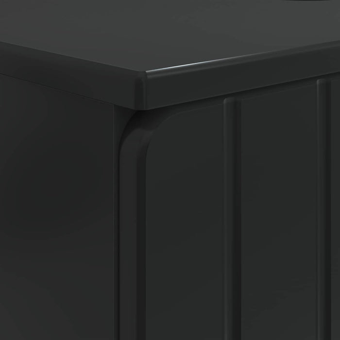 Dulap pentru Chiuveta de Baie ZWOLLE Negru 59,5 x 31,5 x 59 cm - WALTI WALTI