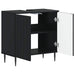 Dulap pentru Chiuveta de Baie ZWOLLE Negru 59,5 x 31,5 x 59 cm - WALTI WALTI