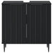 Dulap pentru Chiuveta de Baie ZWOLLE Negru 59,5 x 31,5 x 59 cm - WALTI WALTI