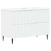 Dulap pentru Chiuveta de Baie ZWOLLE Alb 82 x 41 x 58,5 cm - WALTI WALTI